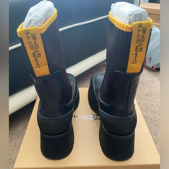 Charlotte Stone Jesenia Boot in Black Size EU 39. - Picture 4 of 7